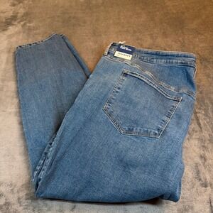 Old Navy Rockstar Super Skinny High Rise Distressed Jeans Plus Womens Size 30